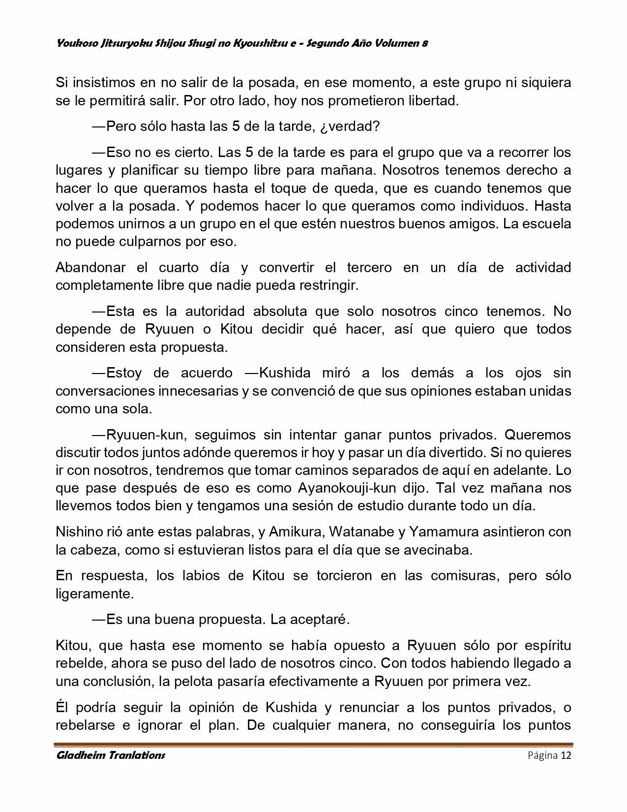 Página 12 del Manga