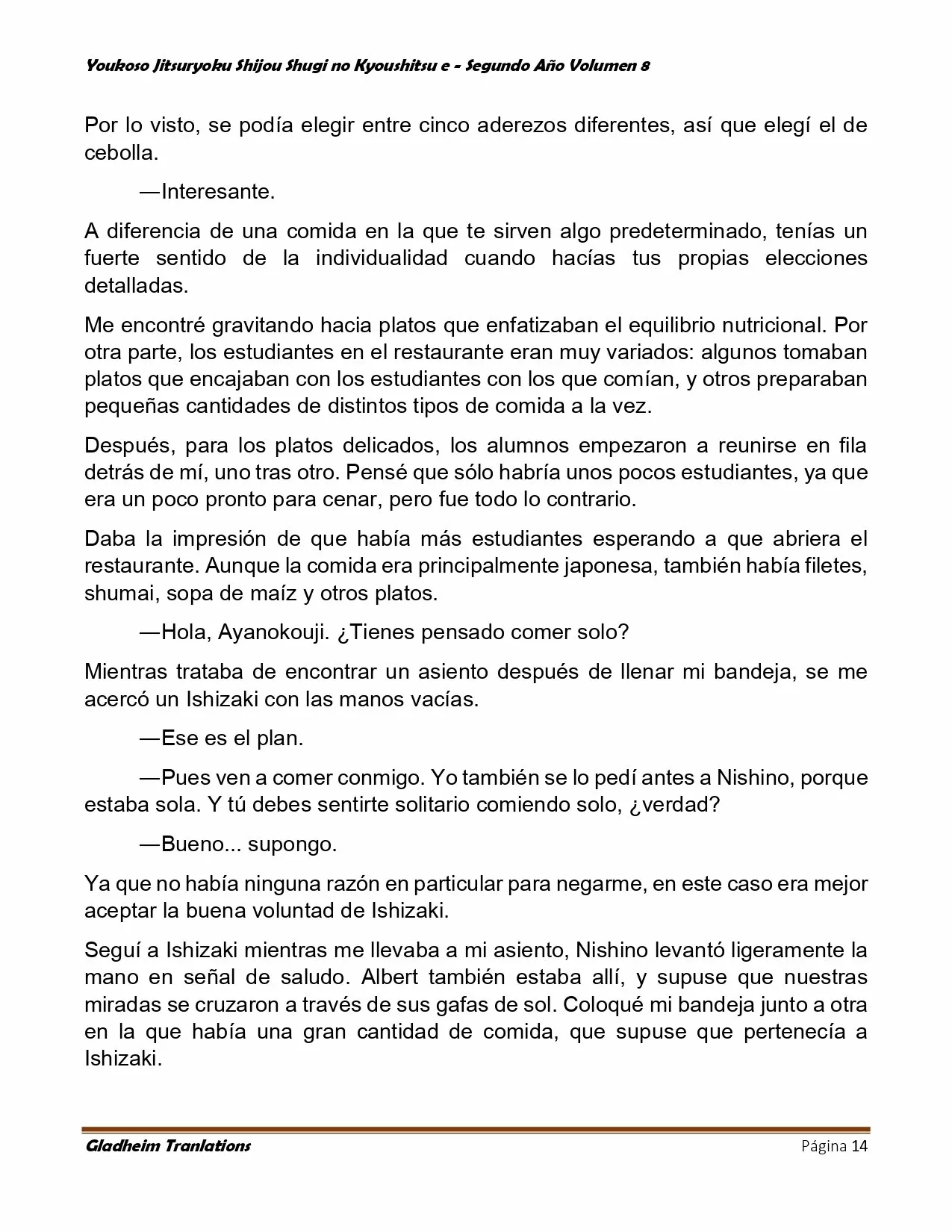 Página 14 del Manga