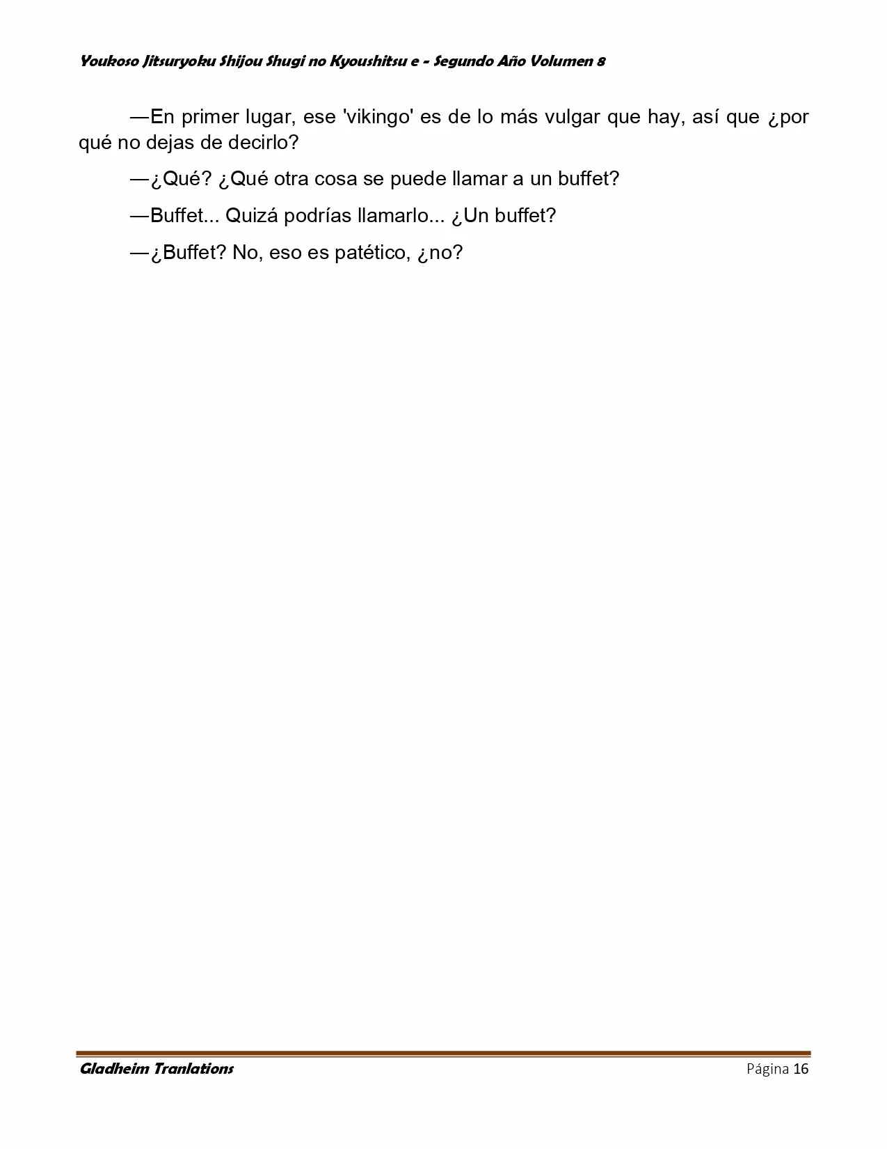 Página 16 del Manga