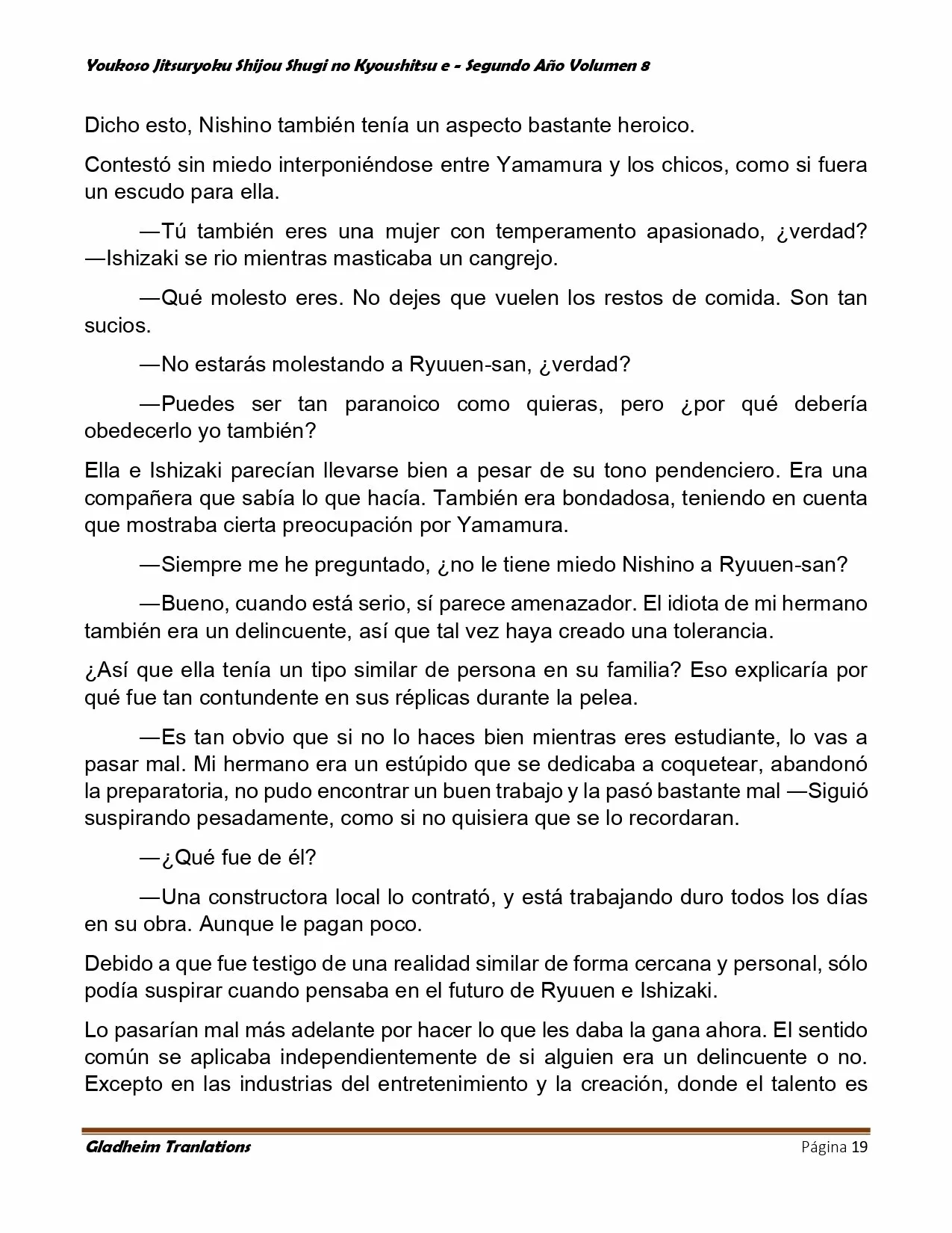 Página 19 del Manga