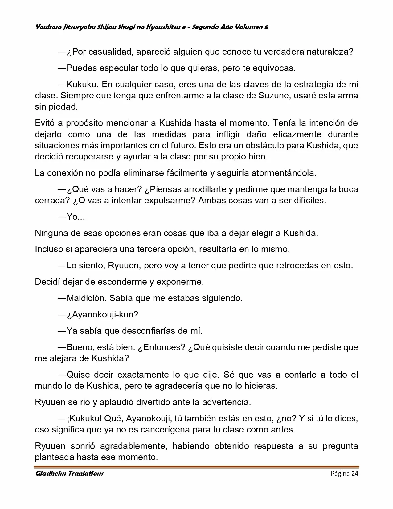Página 24 del Manga