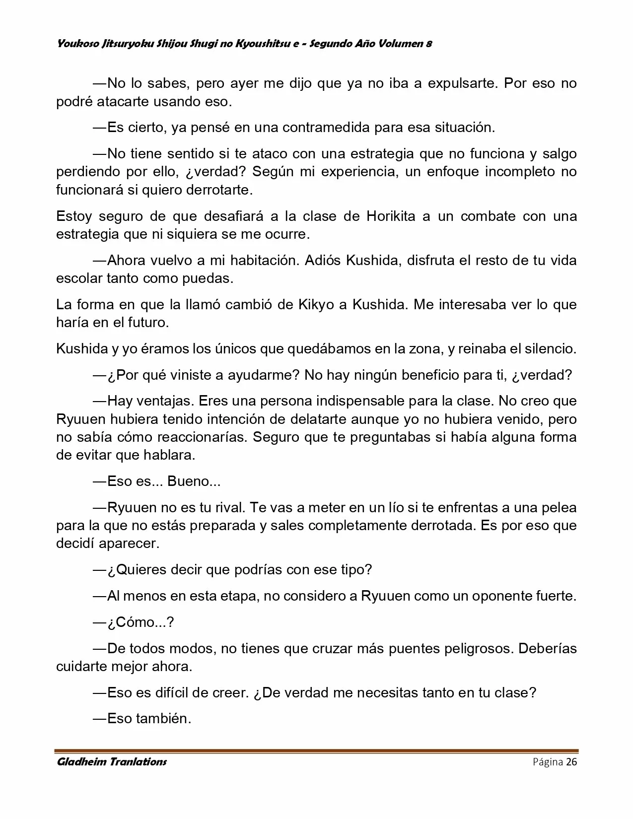 Página 26 del Manga