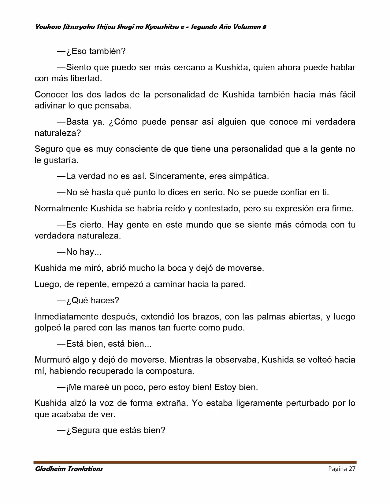 Página 27 del Manga