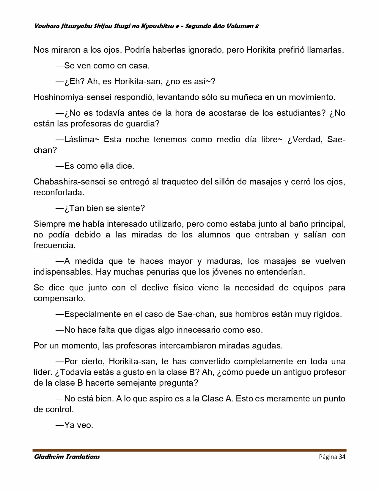 Página 34 del Manga