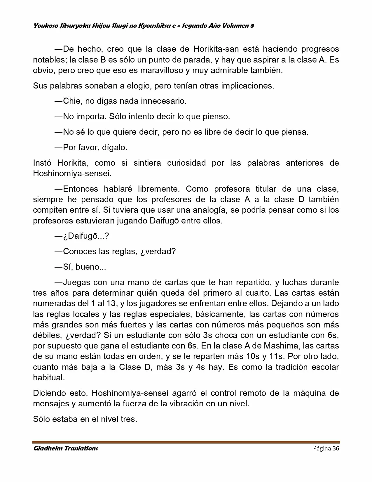 Página 36 del Manga