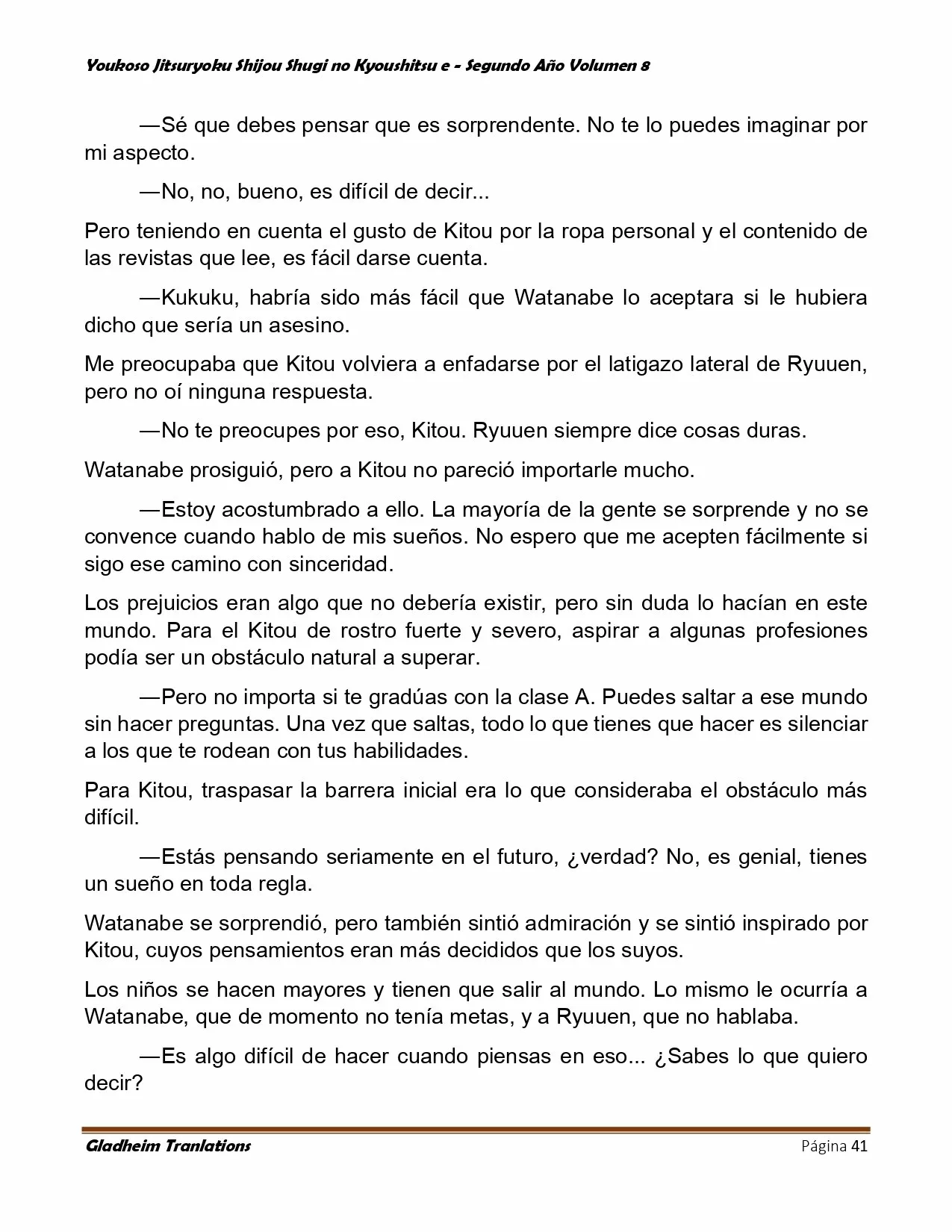 Página 41 del Manga