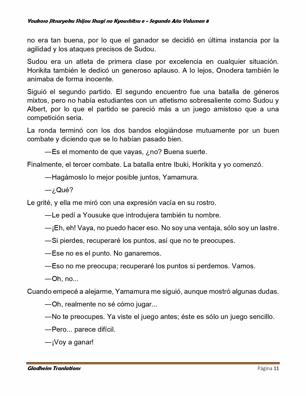 Página 11 del Manga