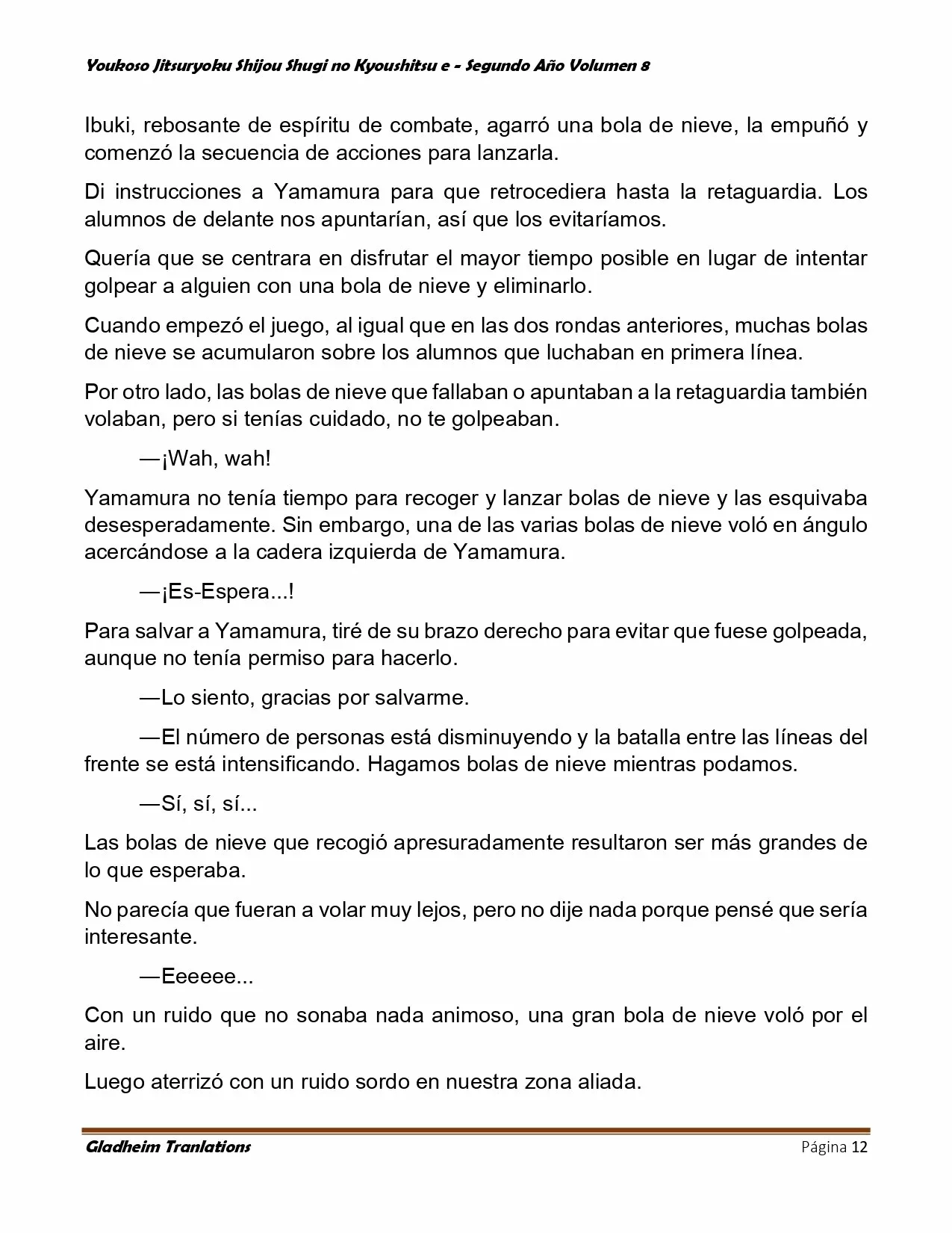 Página 12 del Manga