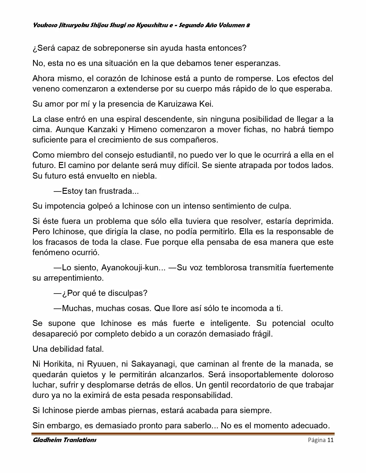 Página 11 del Manga