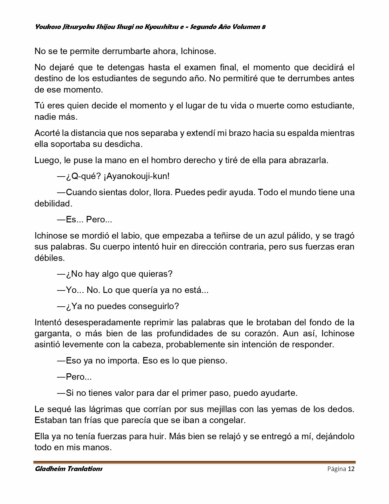 Página 12 del Manga