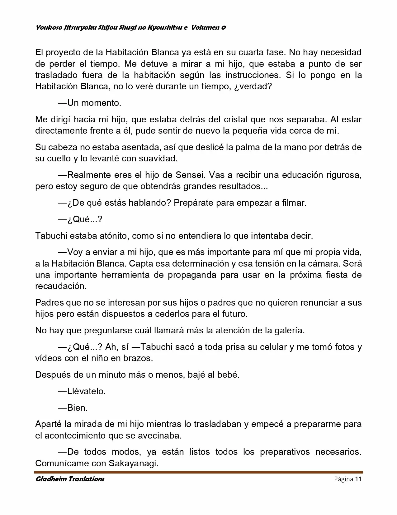 Página 11 del Manga