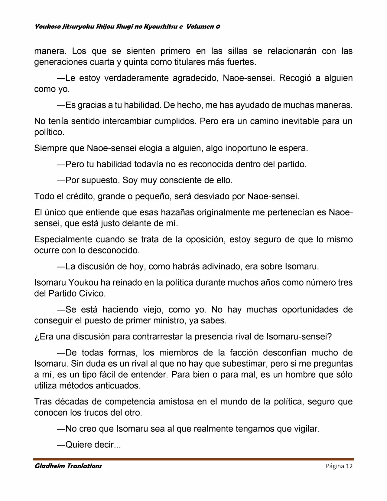 Página 12 del Manga