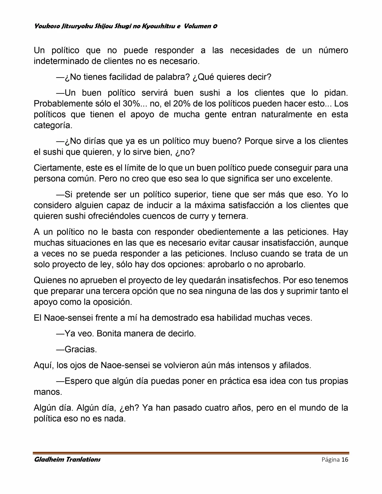 Página 16 del Manga