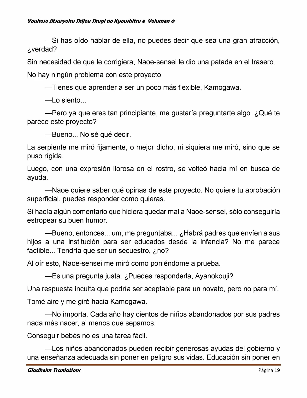 Página 19 del Manga