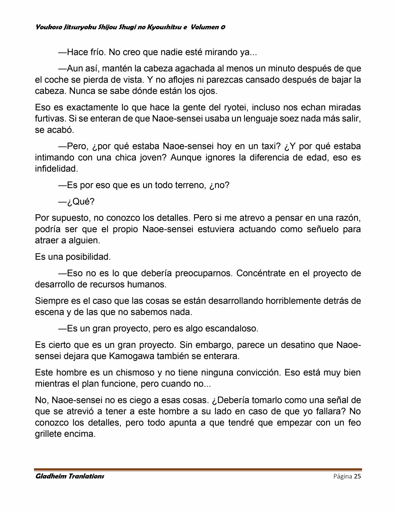 Página 25 del Manga
