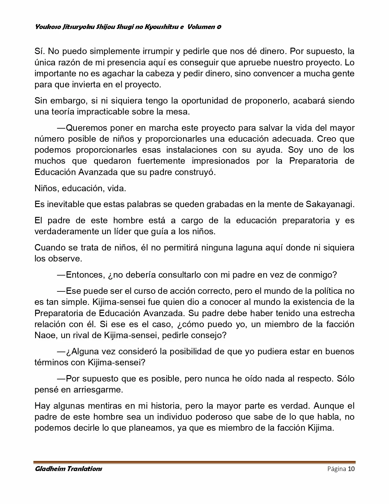 Página 10 del Manga