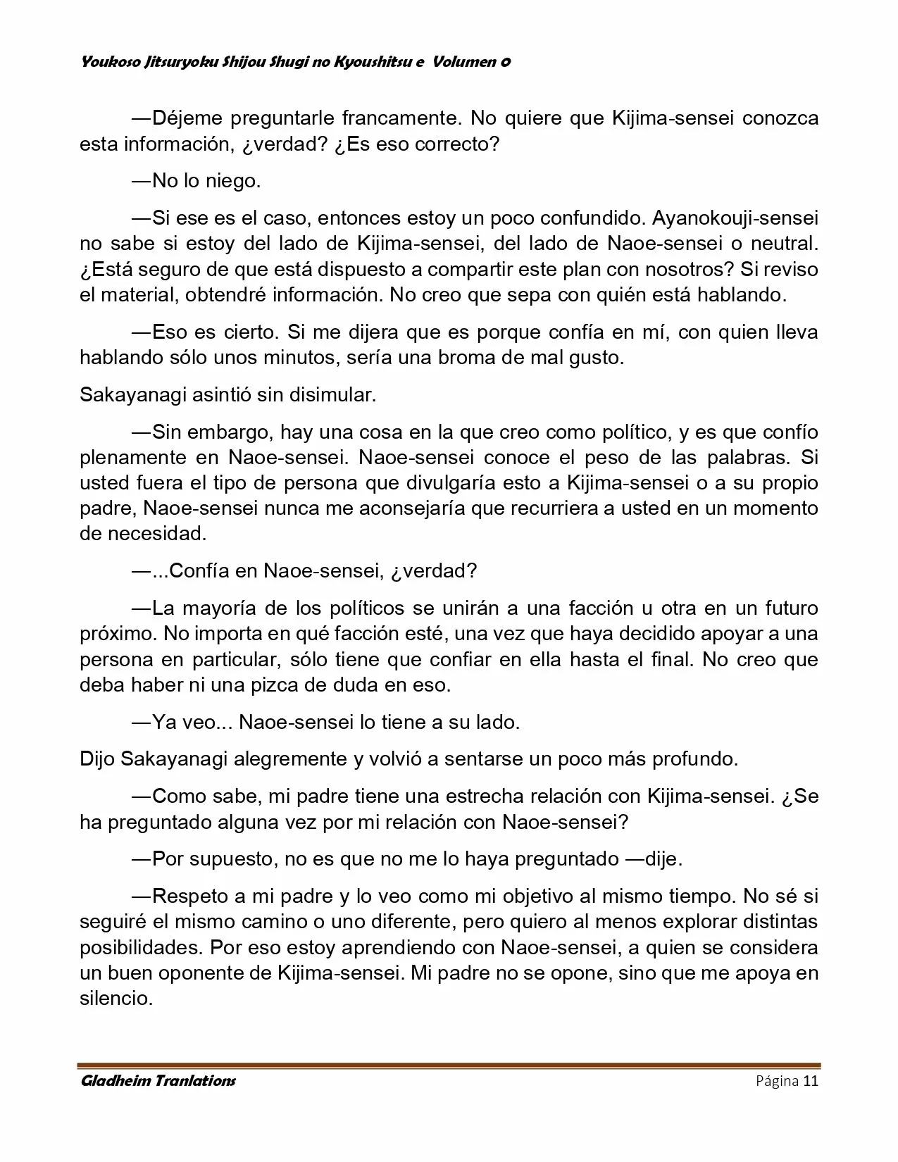 Página 11 del Manga