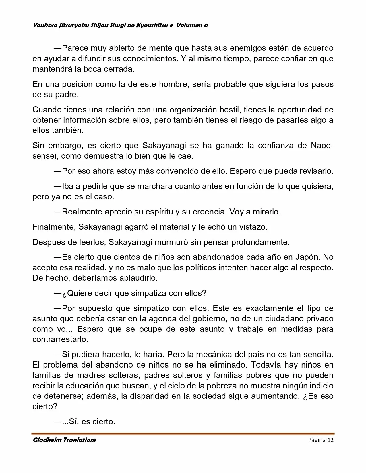 Página 12 del Manga