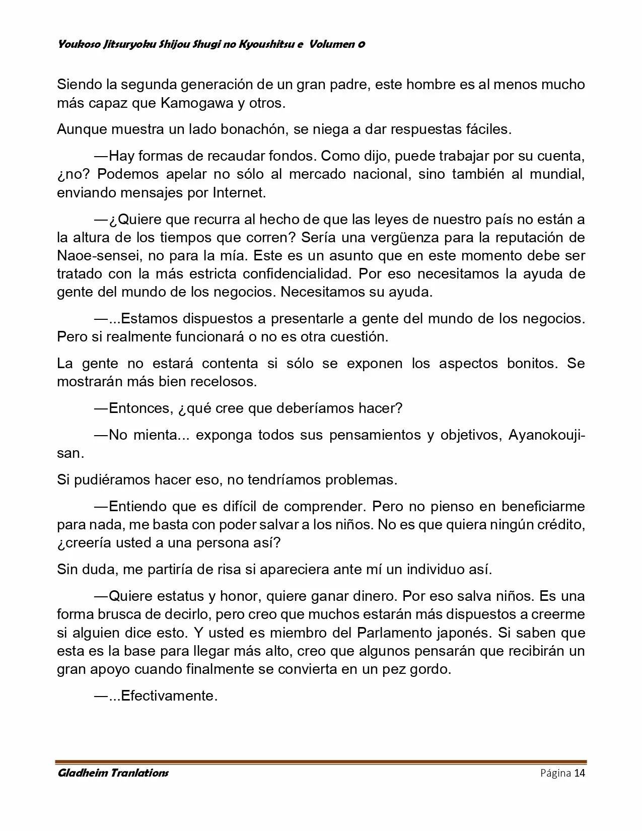 Página 14 del Manga