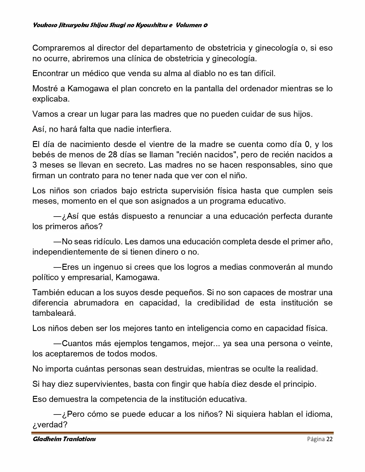 Página 22 del Manga