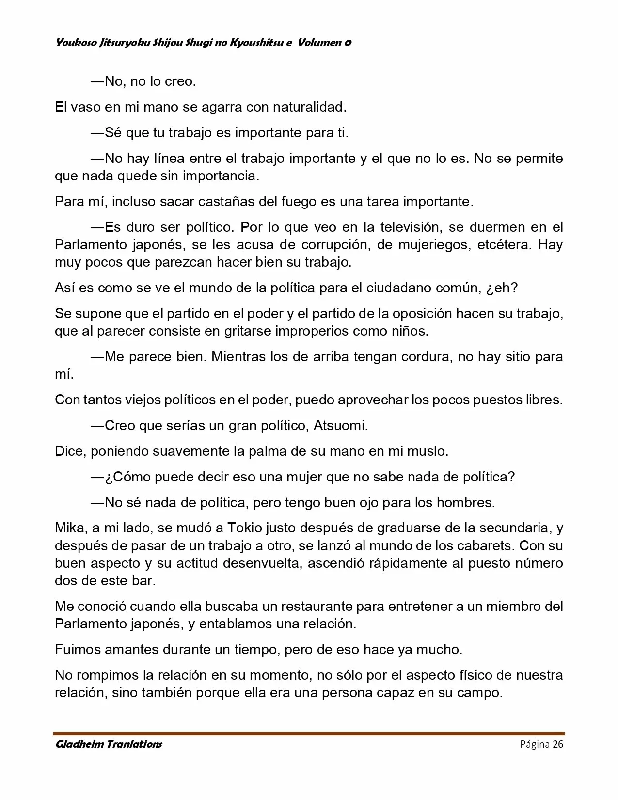 Página 26 del Manga