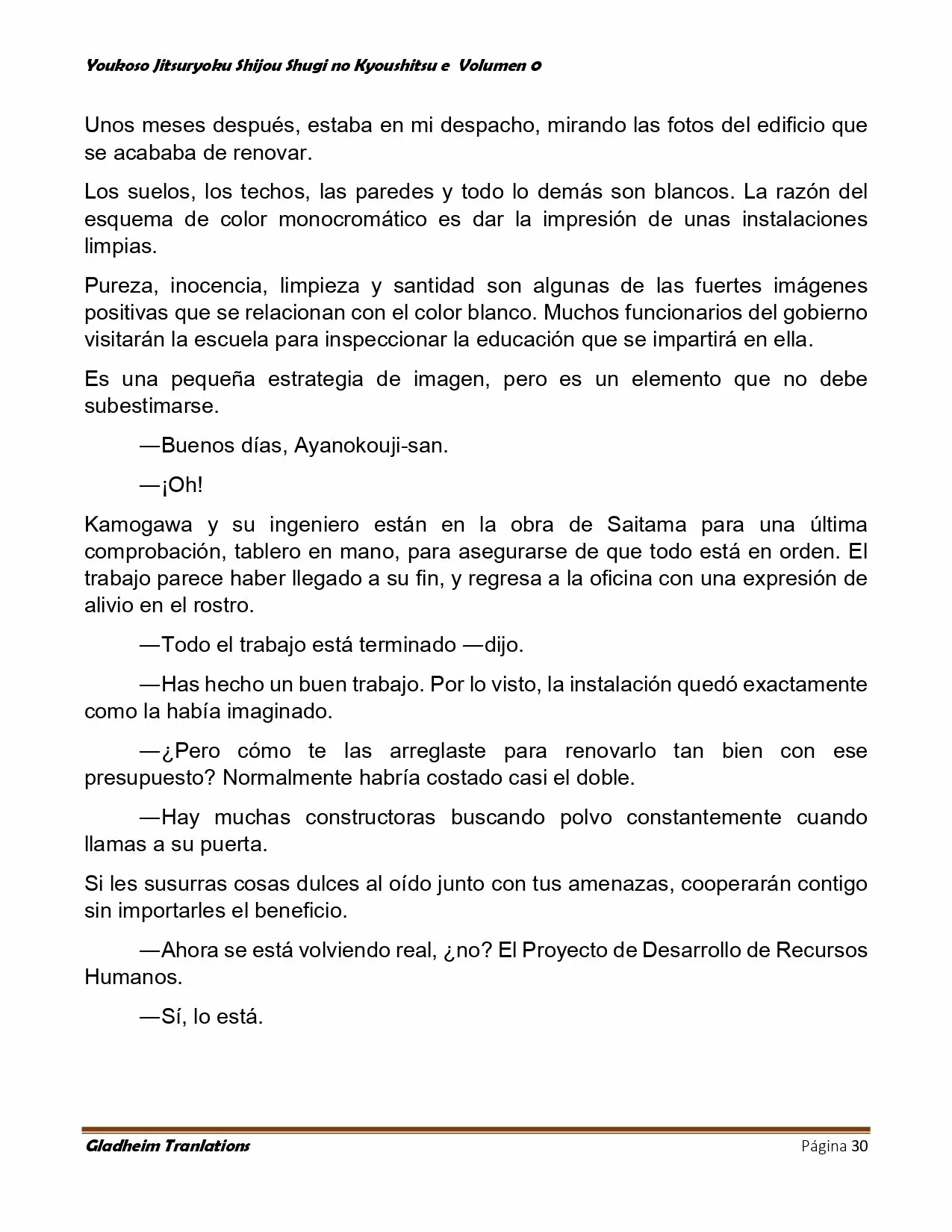 Página 30 del Manga