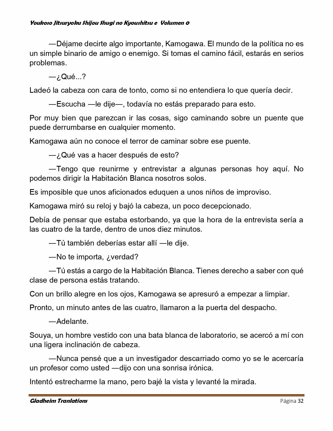 Página 32 del Manga