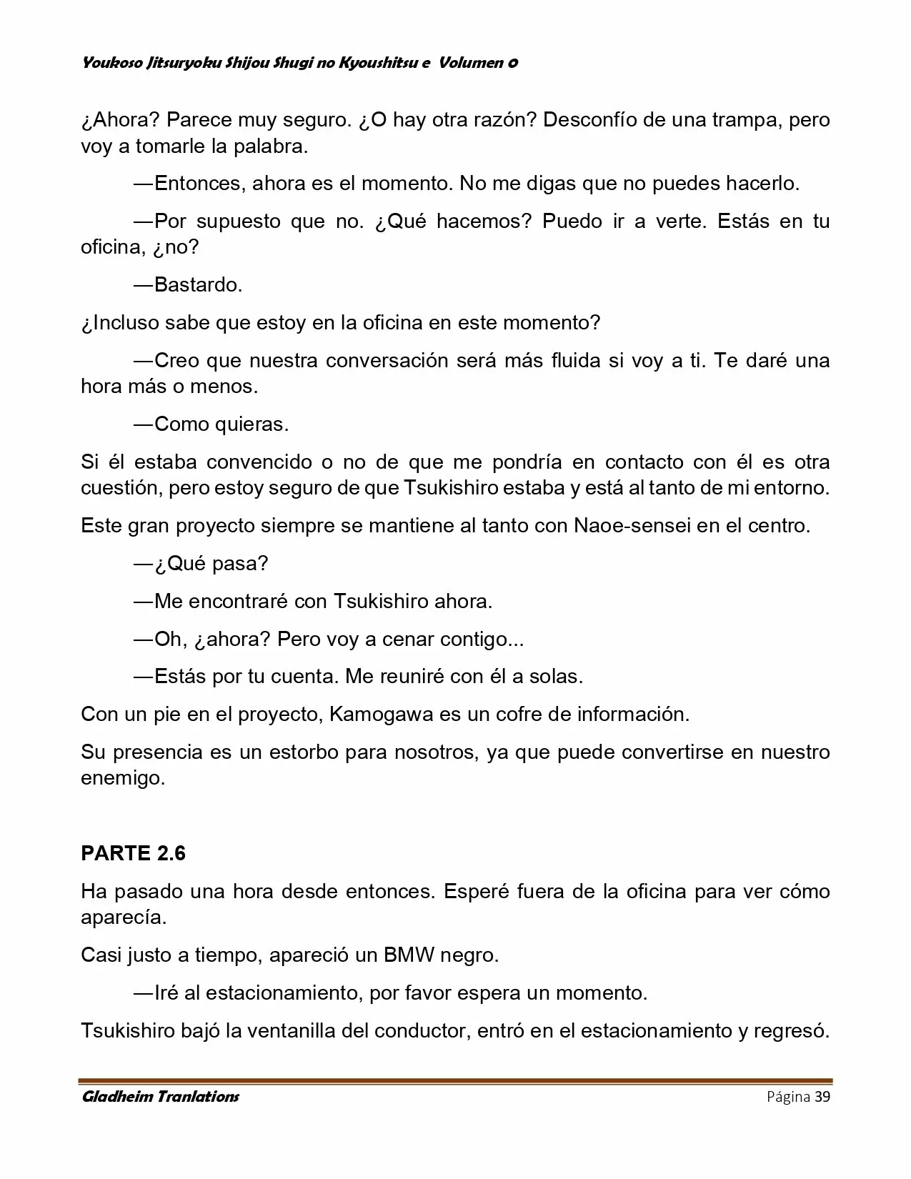 Página 39 del Manga