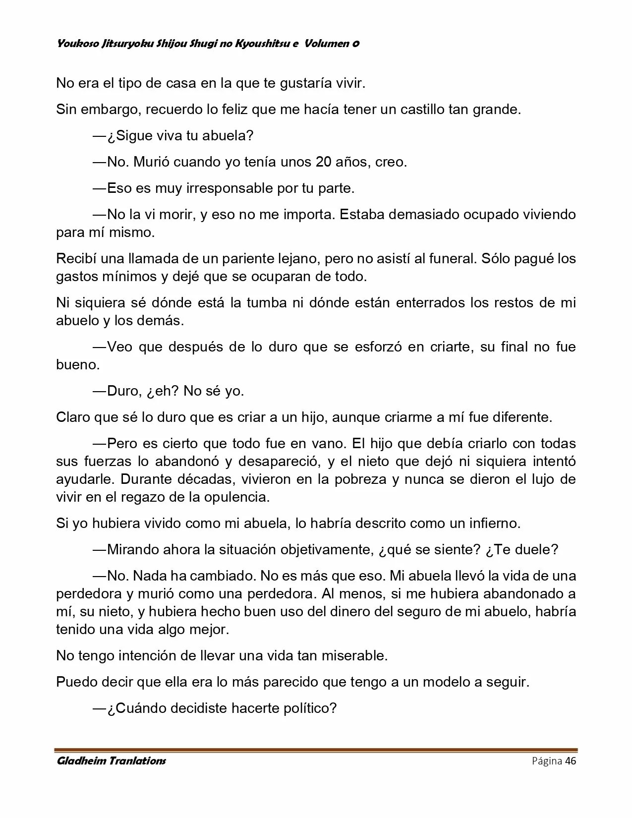 Página 46 del Manga