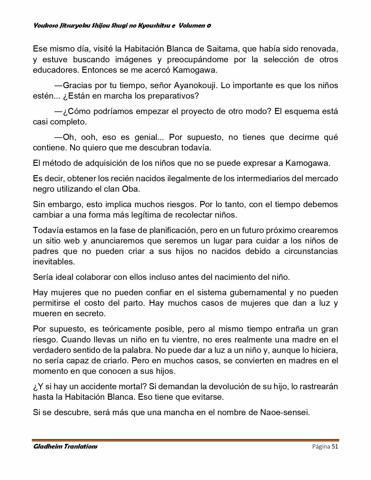 Página 51 del Manga