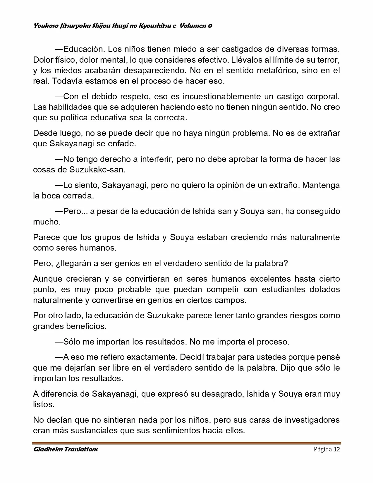 Página 12 del Manga