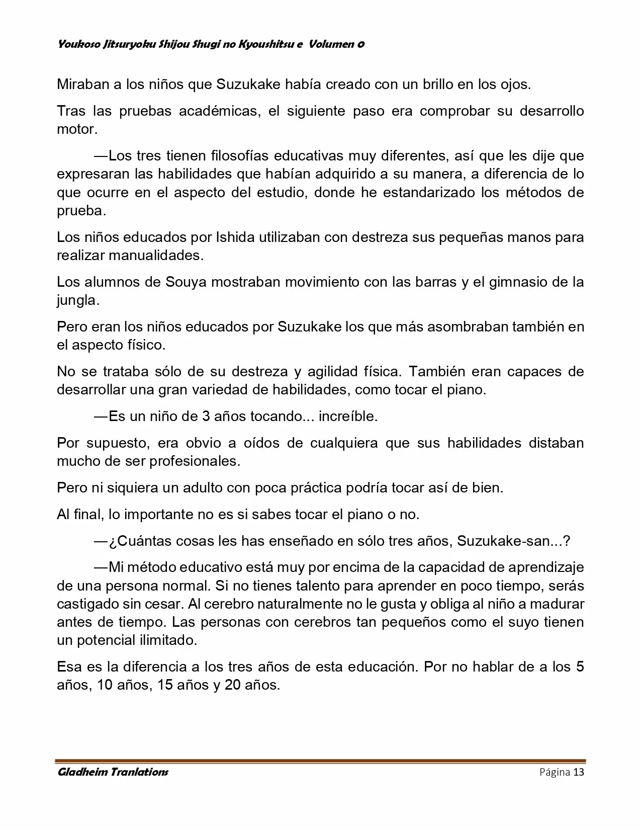 Página 13 del Manga