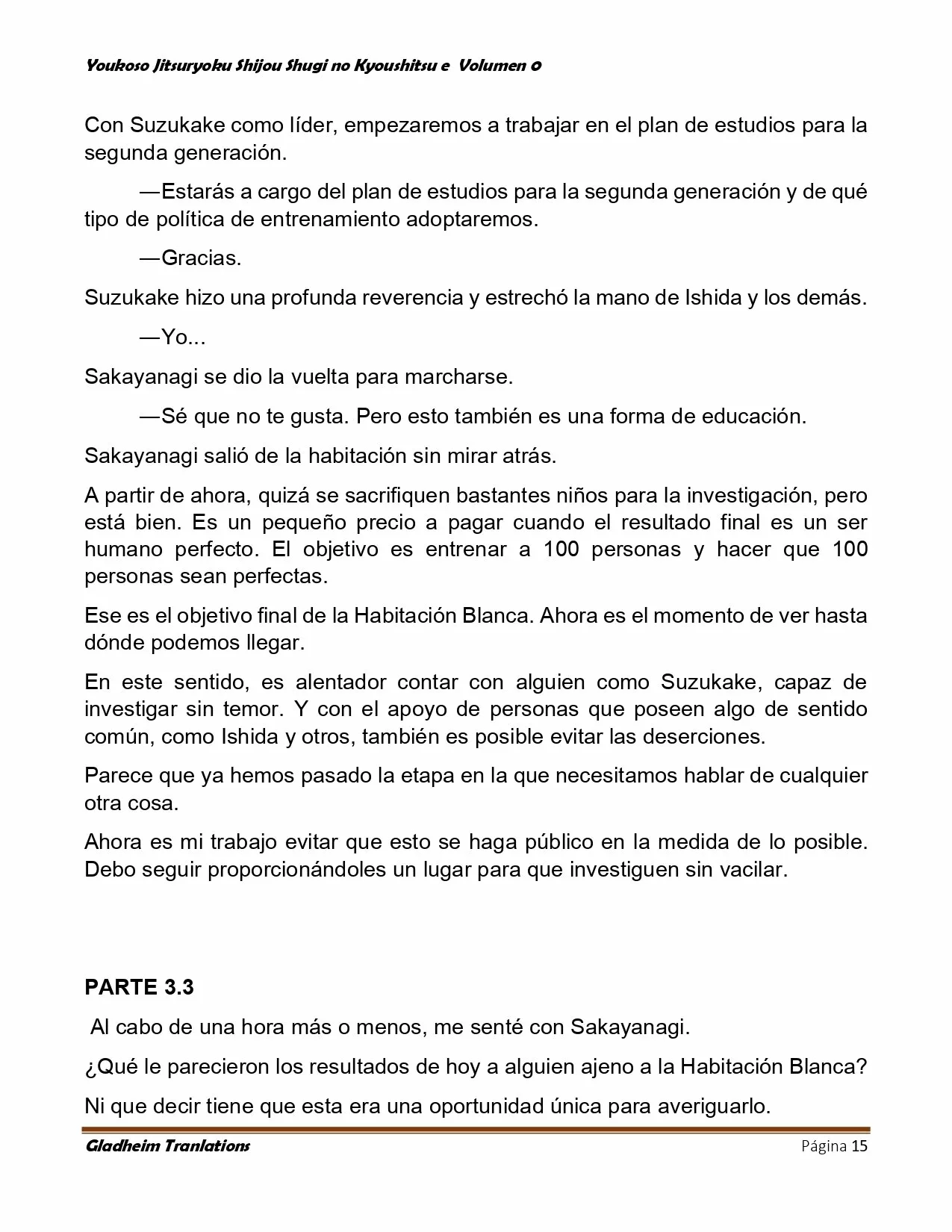 Página 15 del Manga