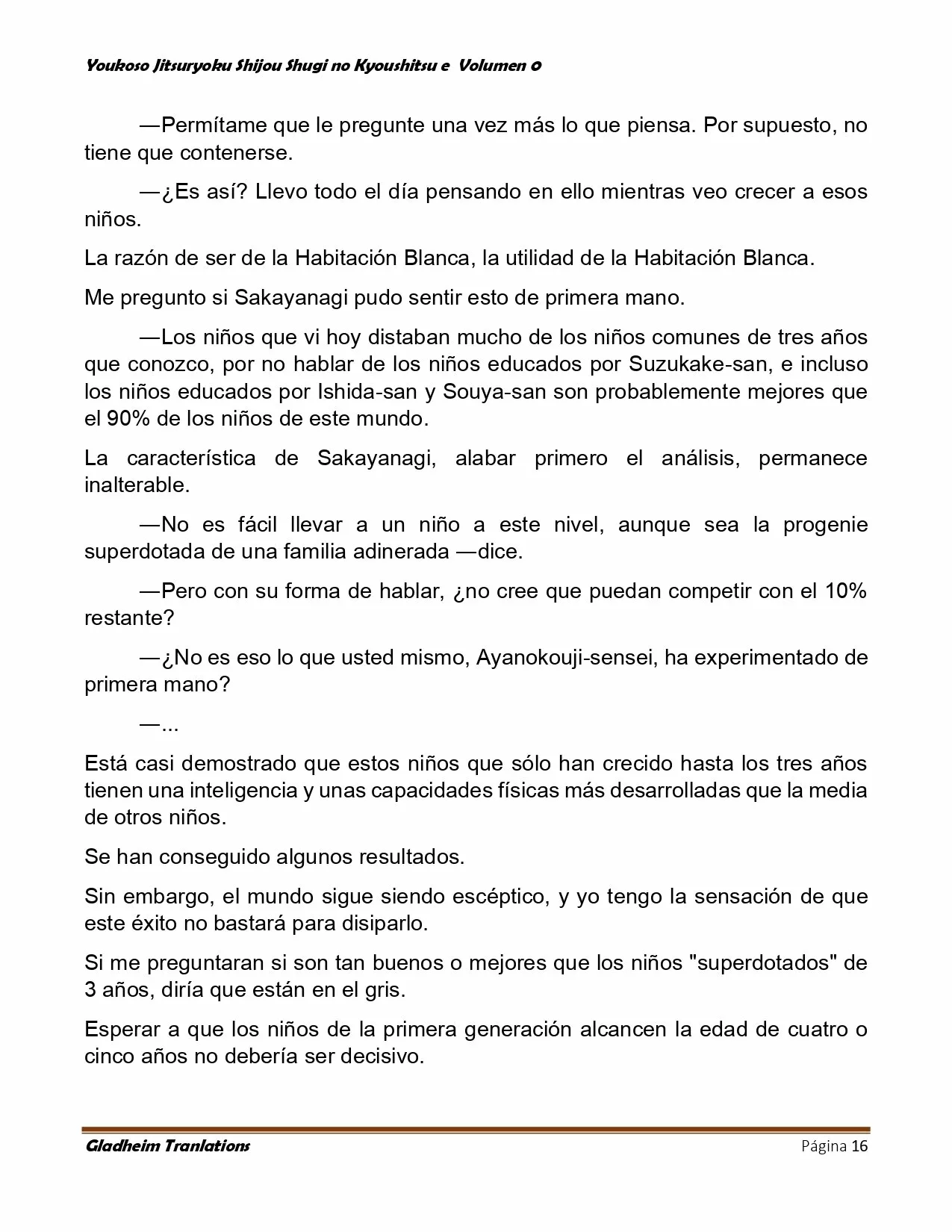 Página 16 del Manga