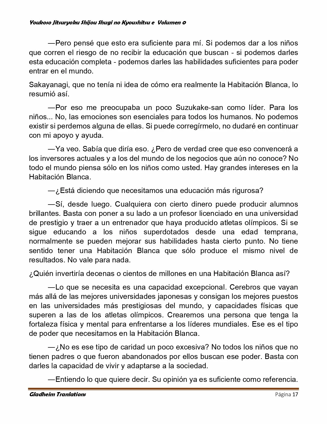 Página 17 del Manga