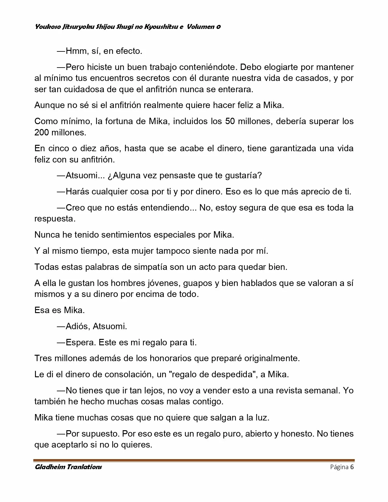 Página 6 del Manga