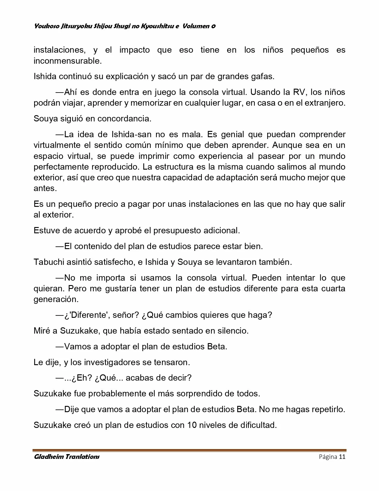 Página 11 del Manga