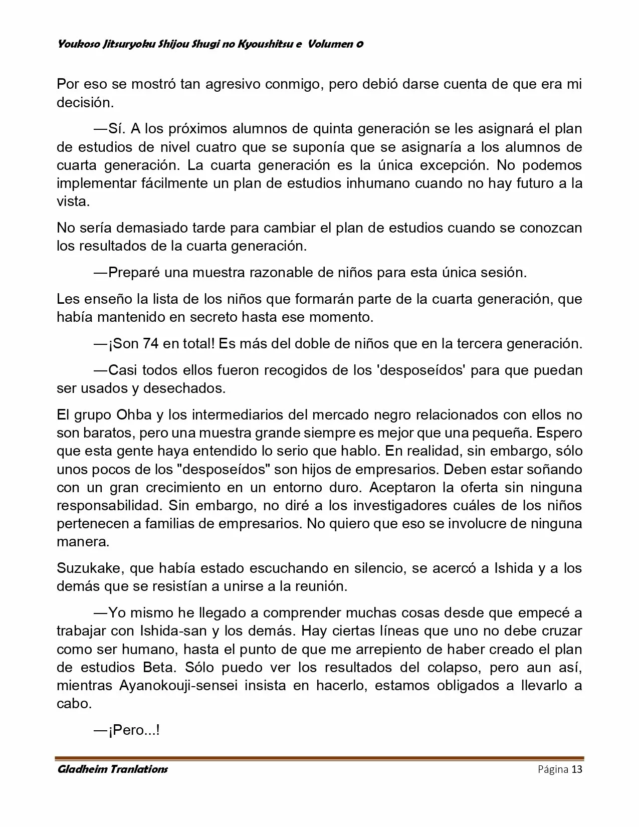 Página 13 del Manga