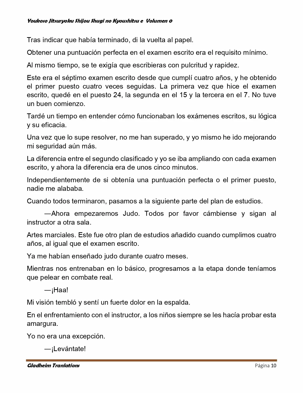 Página 10 del Manga