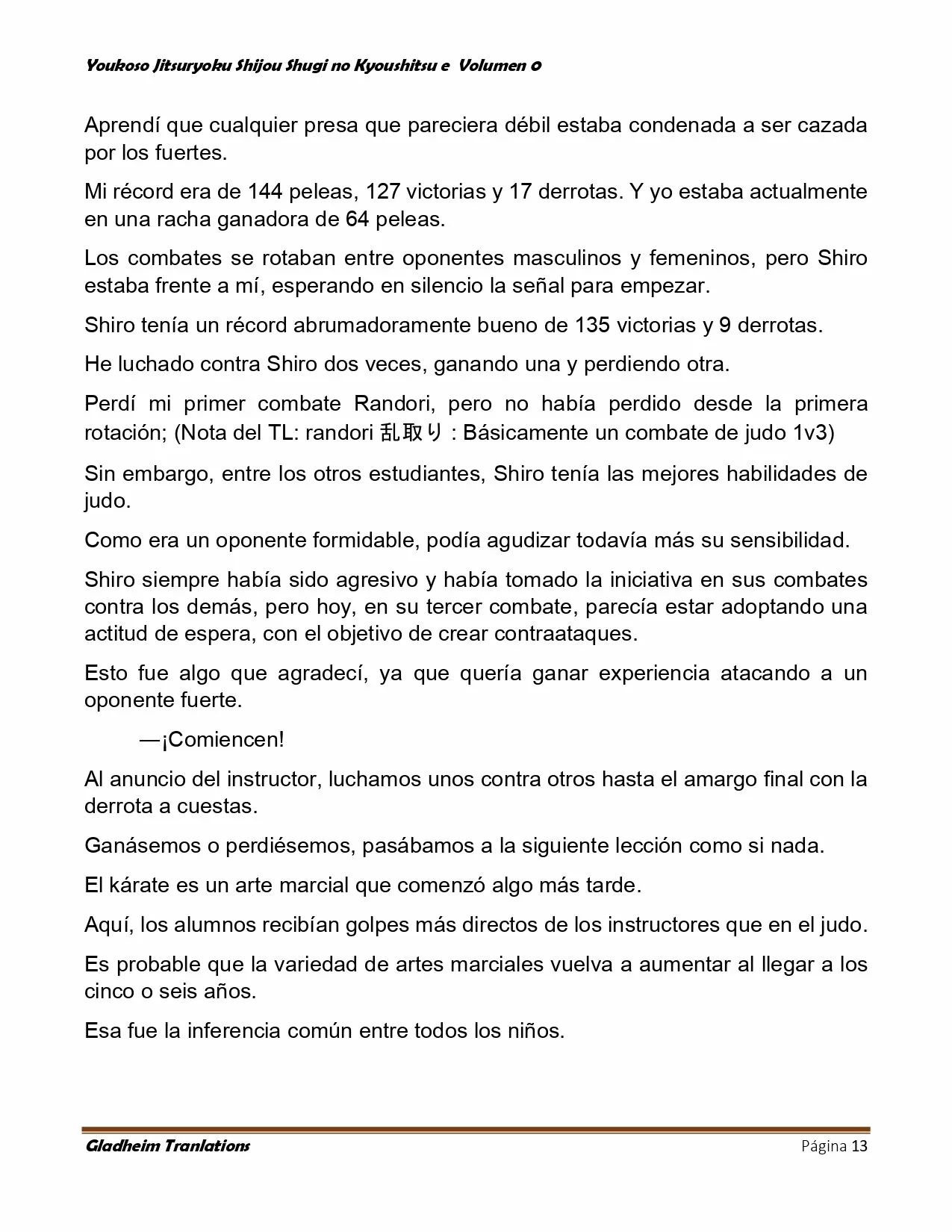 Página 13 del Manga