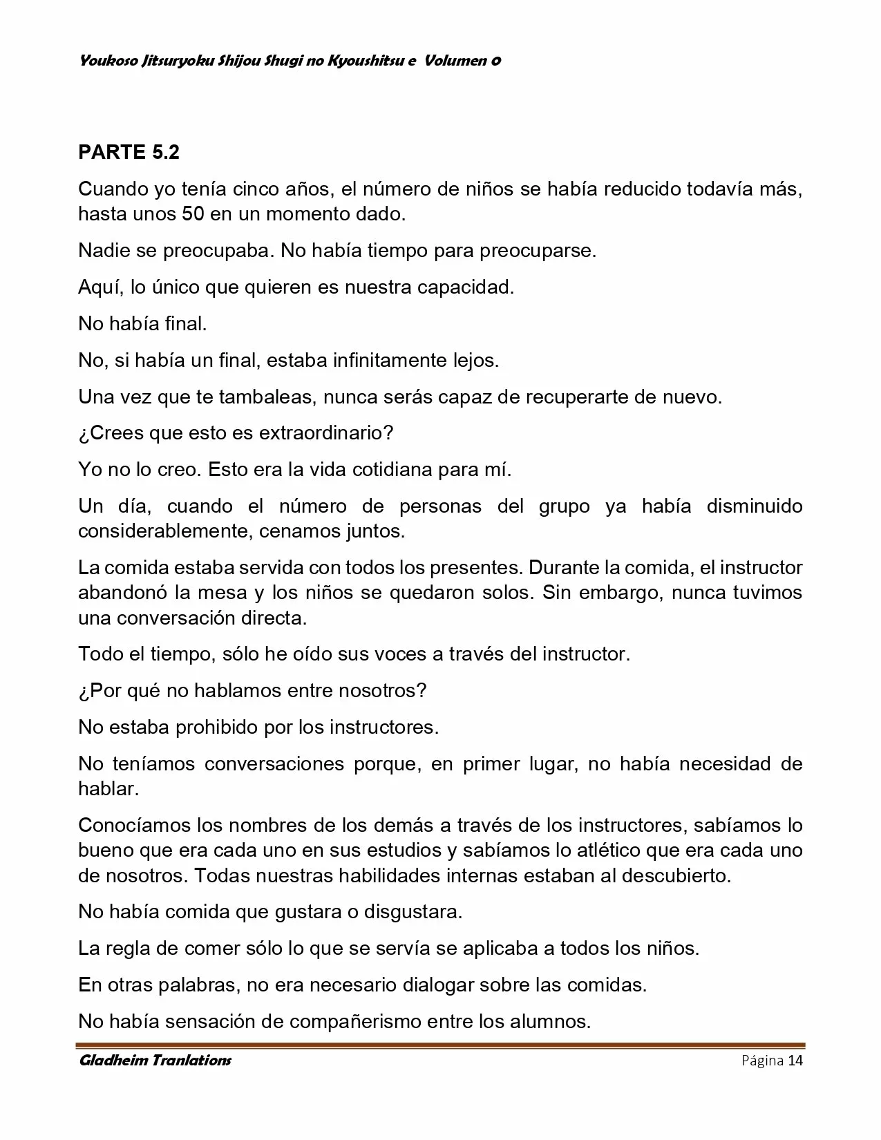 Página 14 del Manga