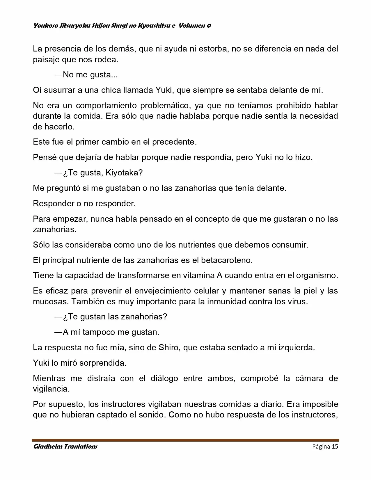 Página 15 del Manga