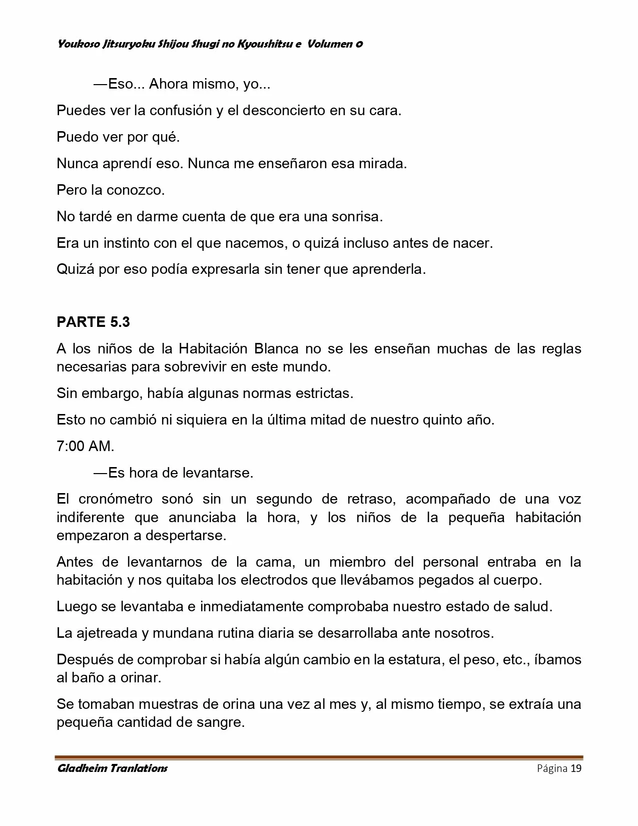 Página 19 del Manga