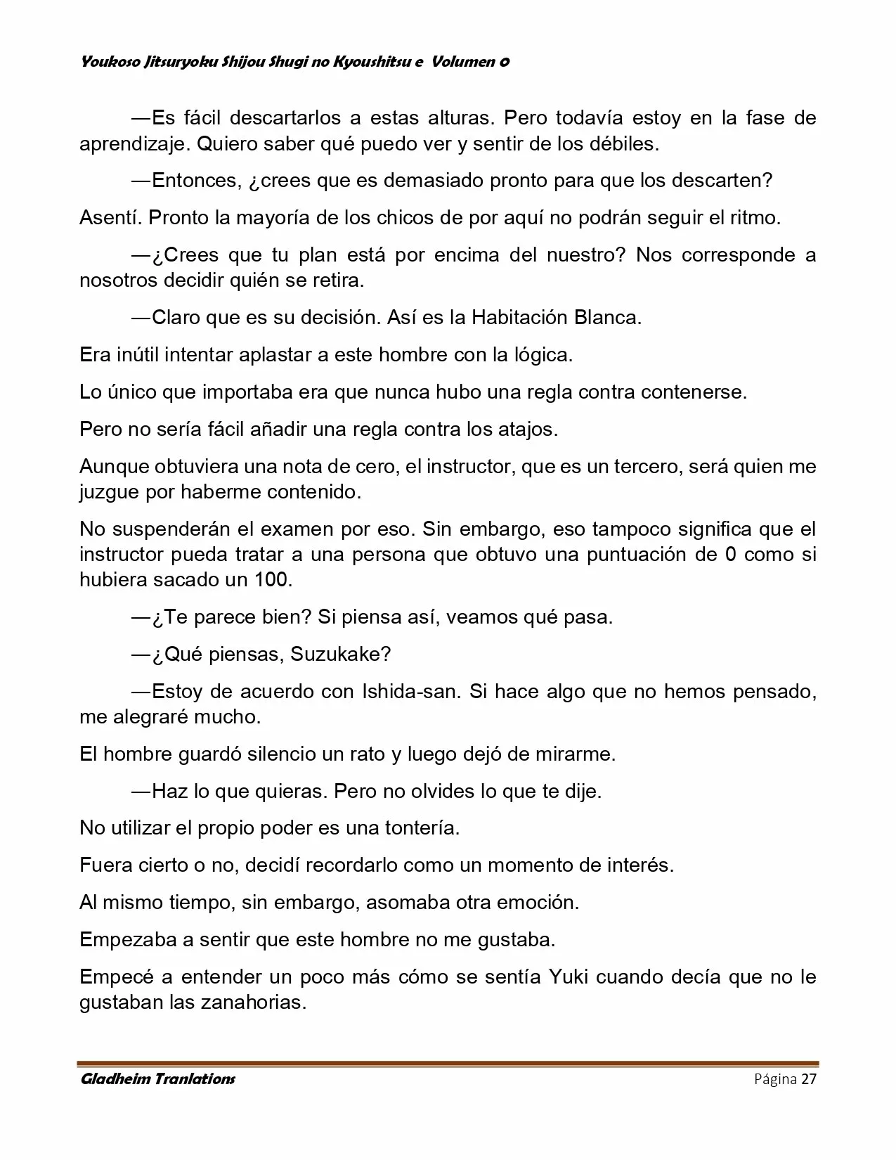 Página 27 del Manga