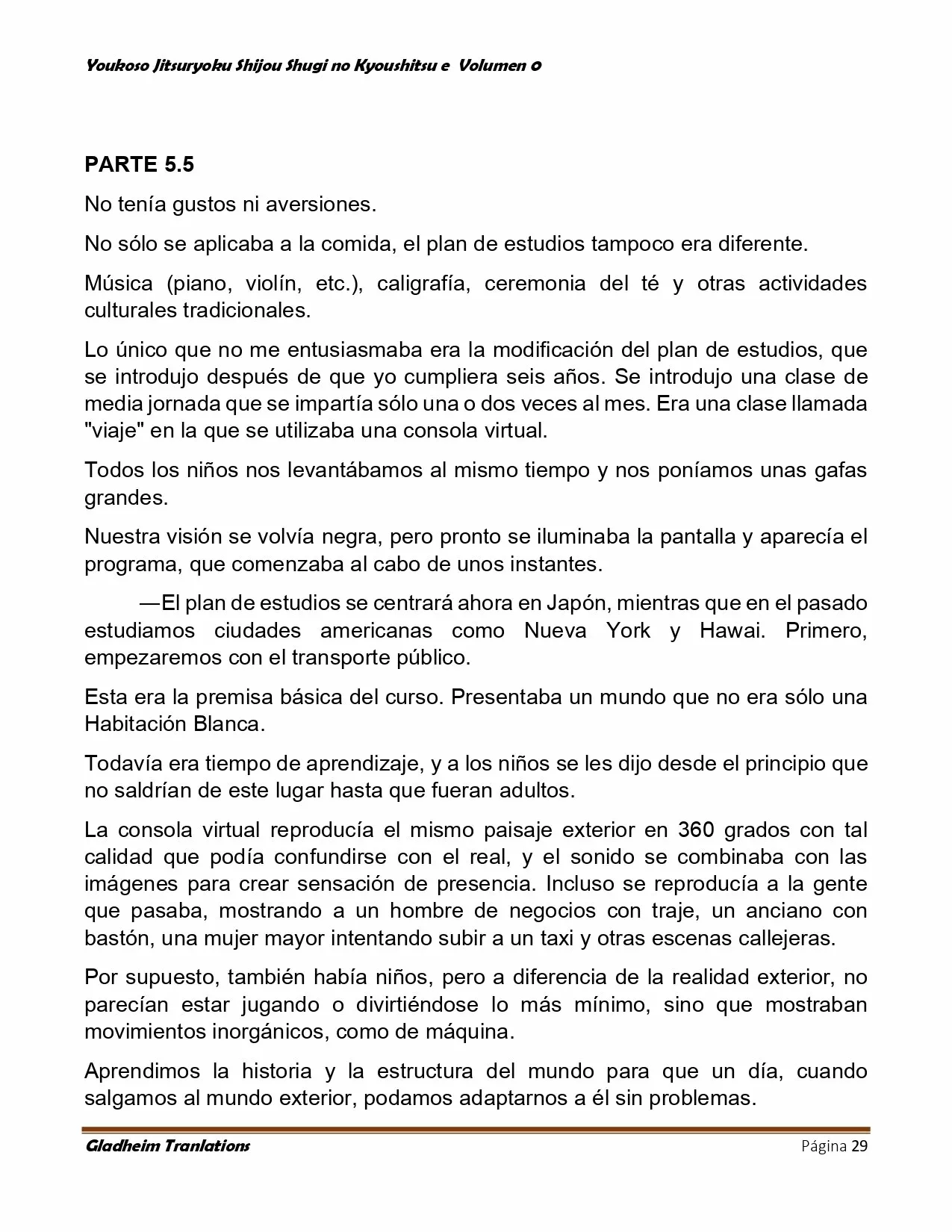 Página 29 del Manga