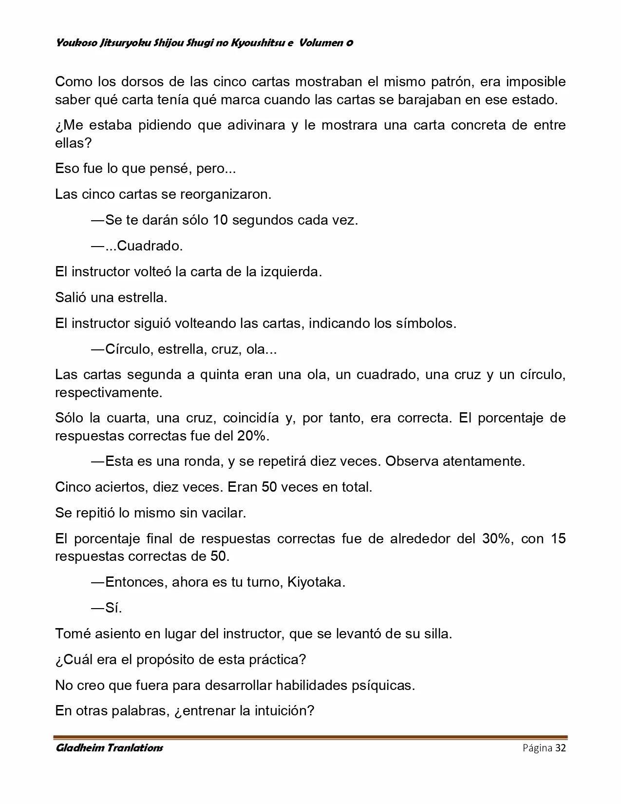 Página 32 del Manga