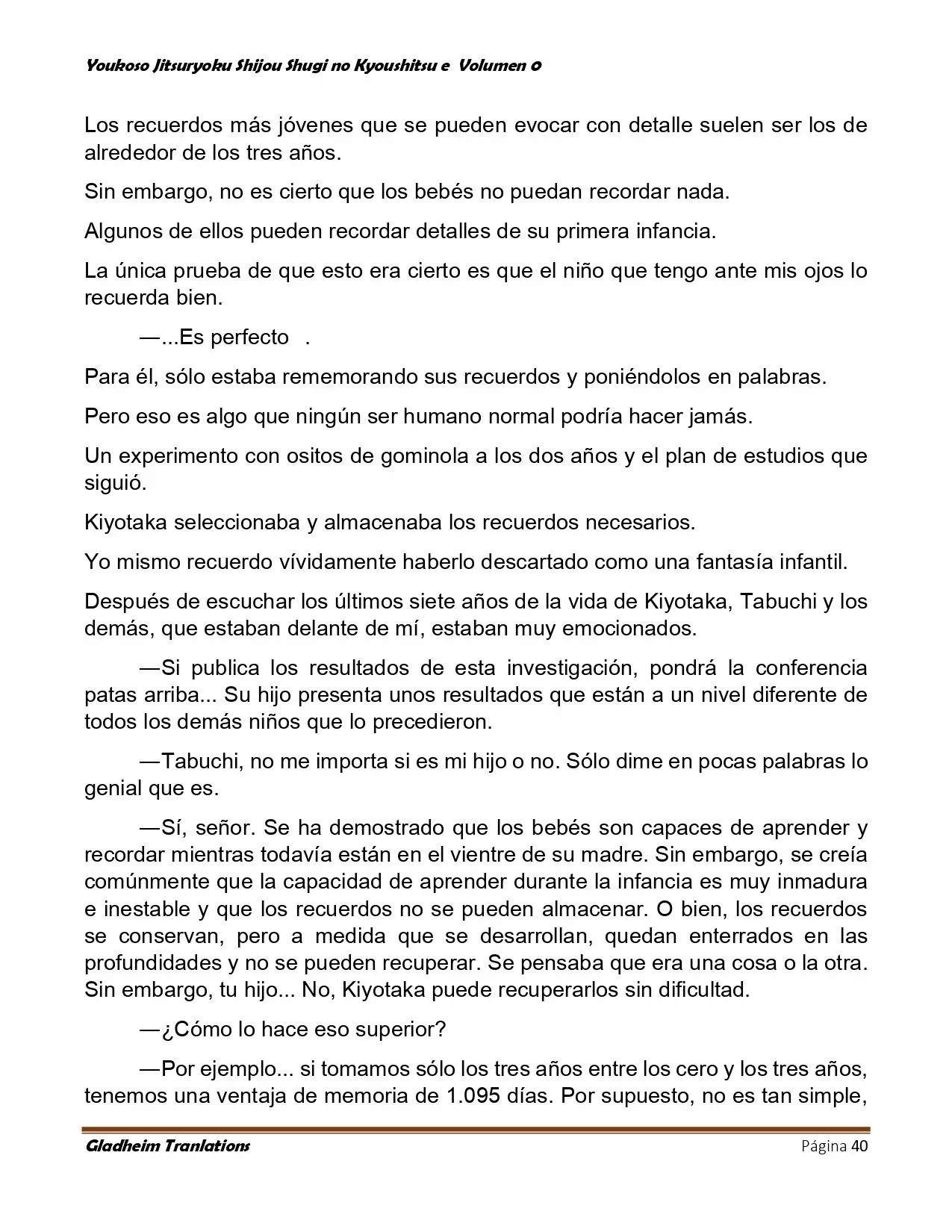 Página 40 del Manga