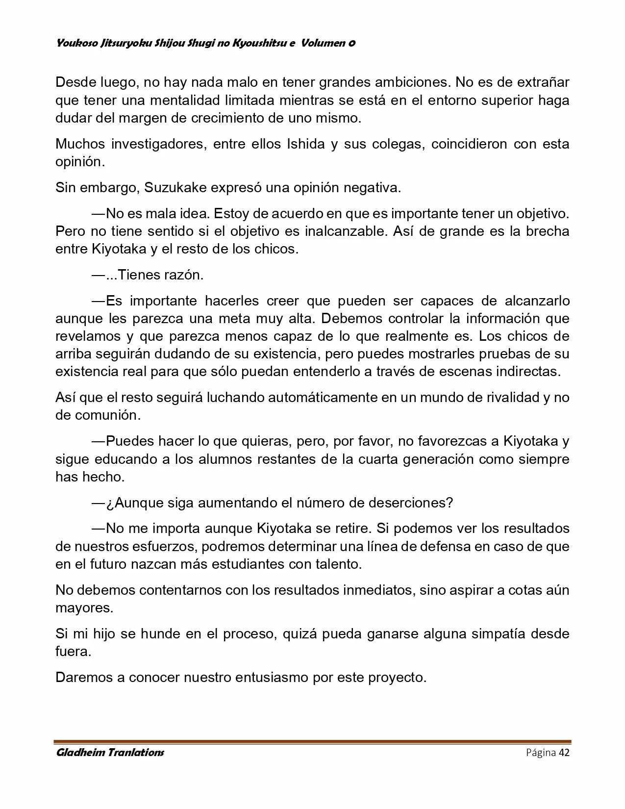 Página 42 del Manga