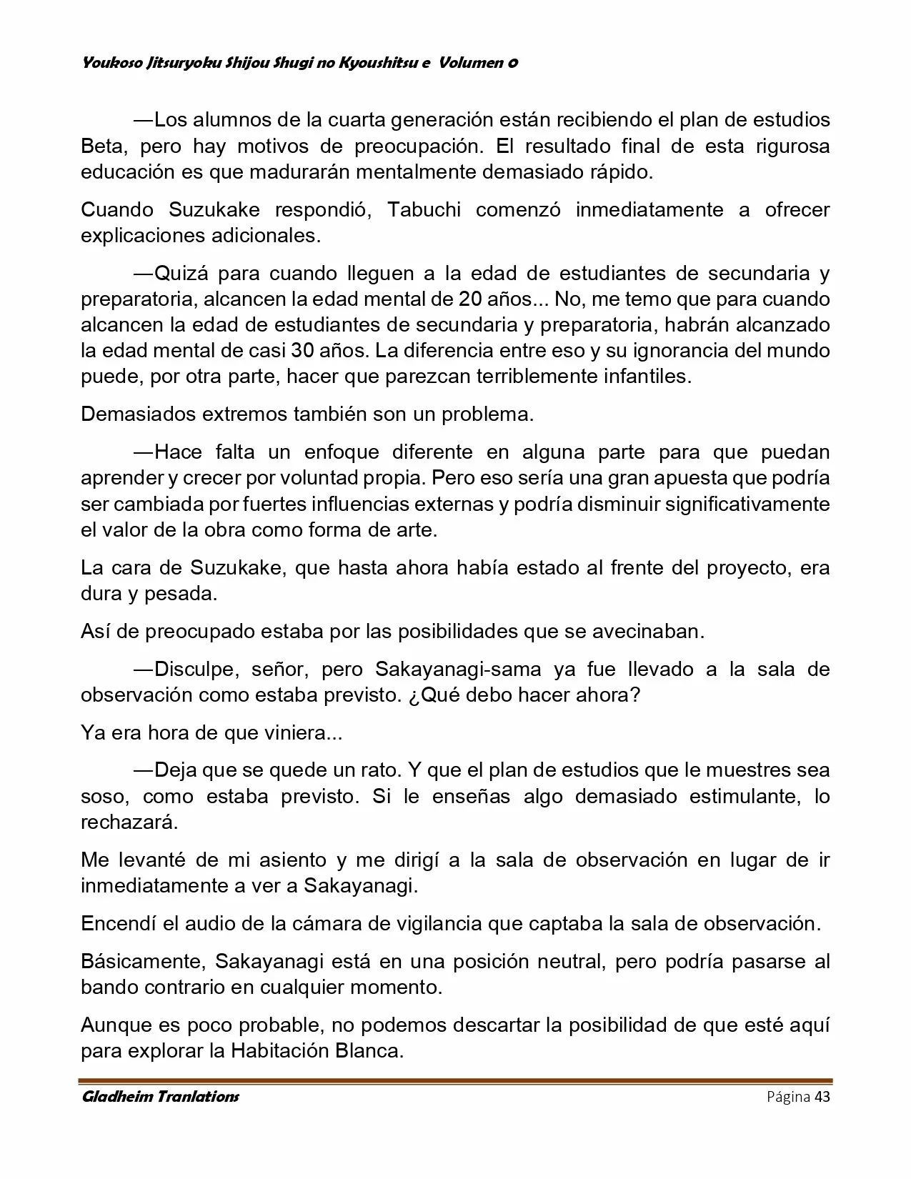 Página 43 del Manga