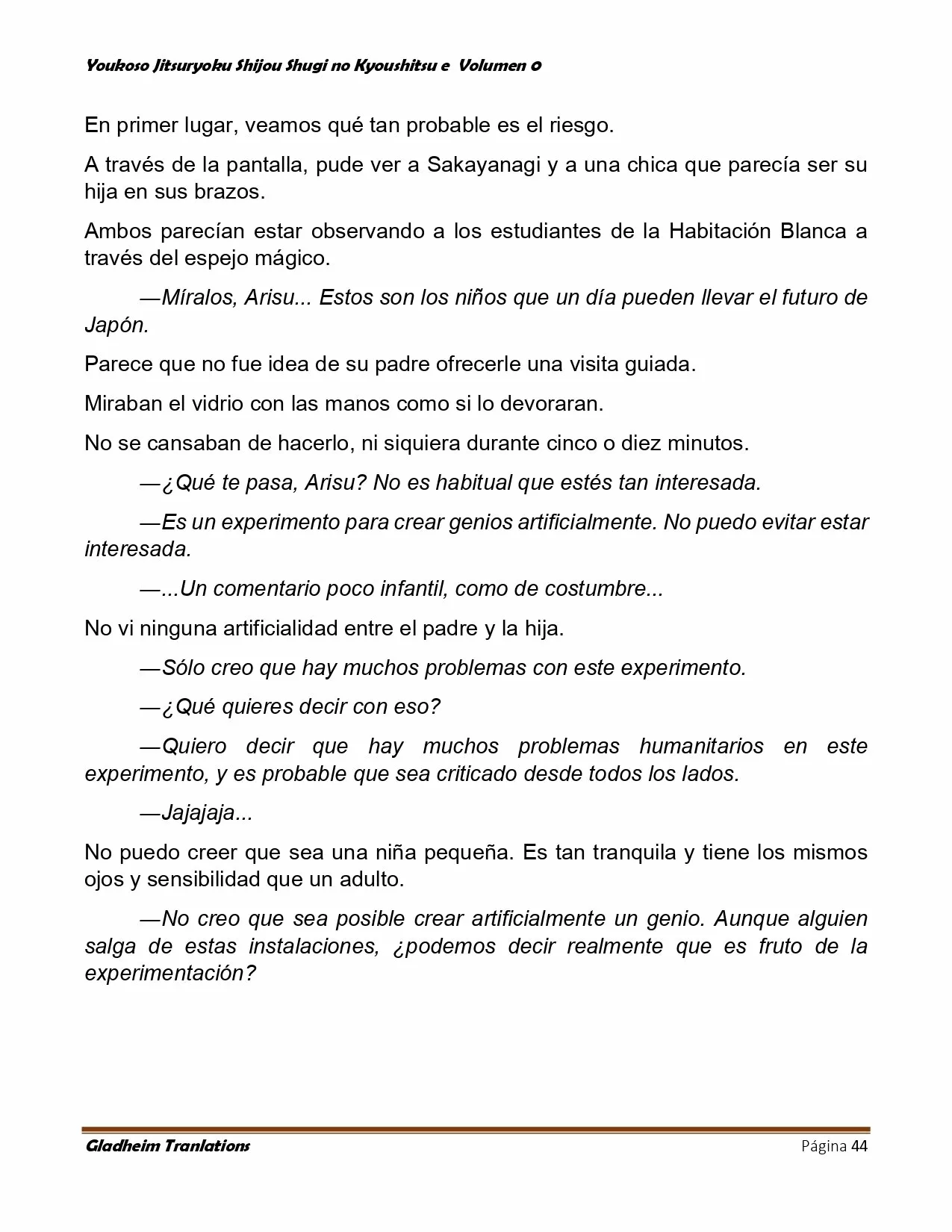 Página 44 del Manga